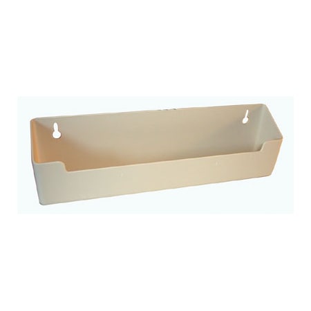Hdl Hardware Kv Plastic Tip Out Trays Without Stop 30-1/4 in. Standard White PSF3025-W